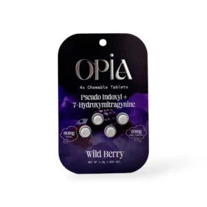 Opia Pseudo + 7OH Chewable Tablets Wild Berry 80mg